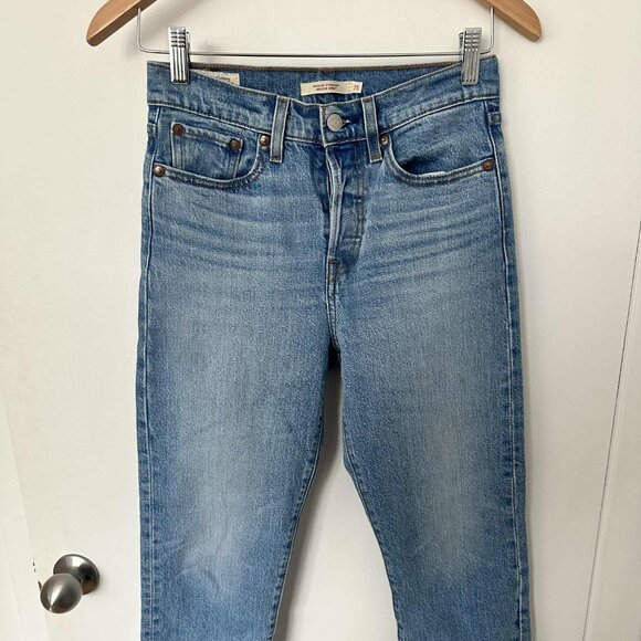 Levi's Wedgie Straight Ankle Jeans - Premium Quality - Picture 1 of 7